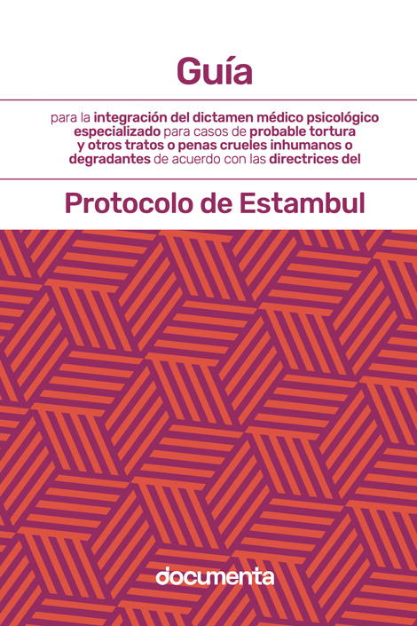 Portada de la publicación guia protocolo de estambul
